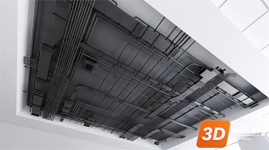 Ceiling Decoration Skp Files